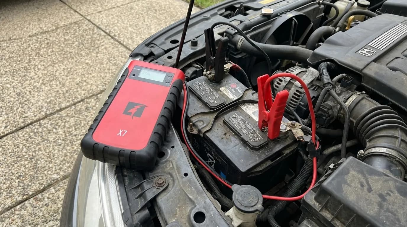 X7 Smart Booster 12v action